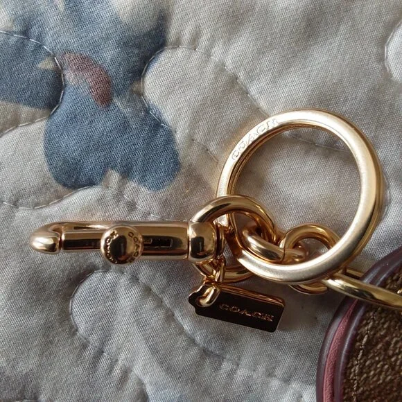 ***LOW START *** NIP Coach Mirror Purse Charm/Key Fob - Picture 8 of 11